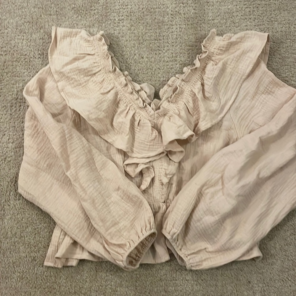 Lush Double Cloth Gauze Top M